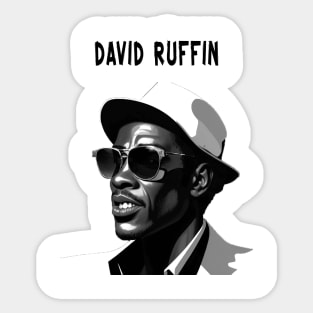 David Ruffin Sticker